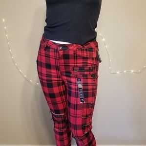 NWT Plaid Super Skinny Jeans ❤